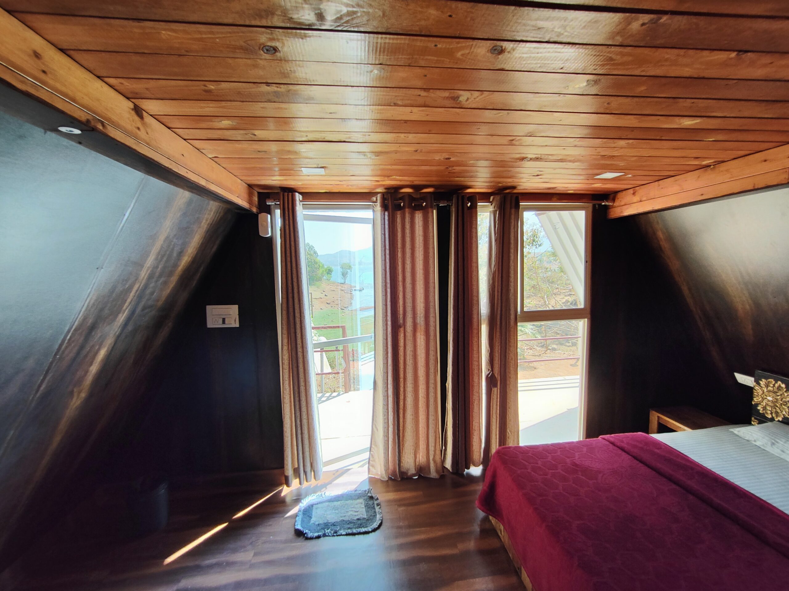 Triangle glamping cottages lonavala