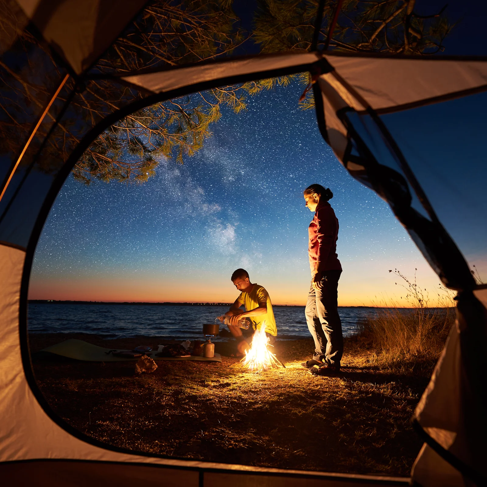 Pawna lake campin up in lonavala