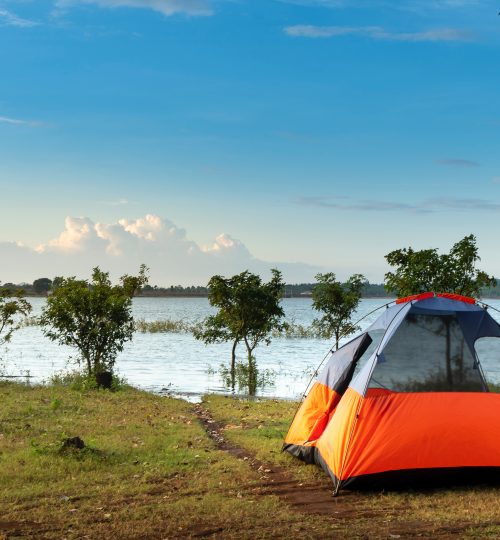 Pawna lake tent camping near lake touch